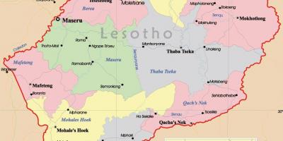 המפה של לסוטו
